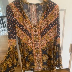 Free People Boho Blouse